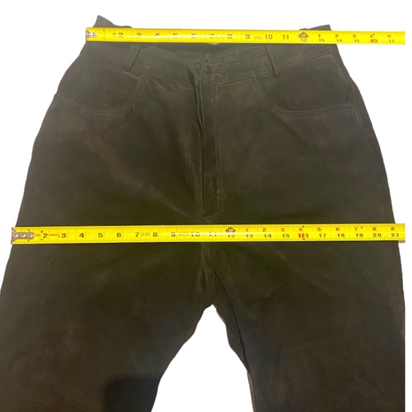 Vintage Danier, Black Suede trouser. Sz 12 - Picture 7 of 16